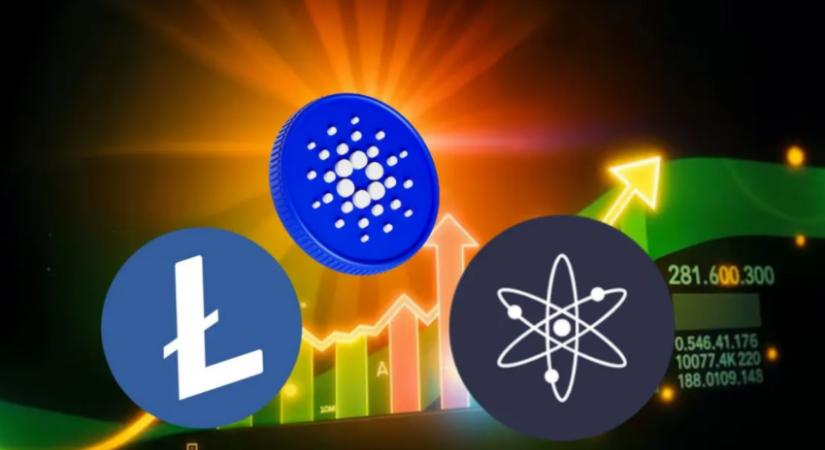 Cosmos, Cardano és Litecoin: robbanásszerű mozgás várható januárban