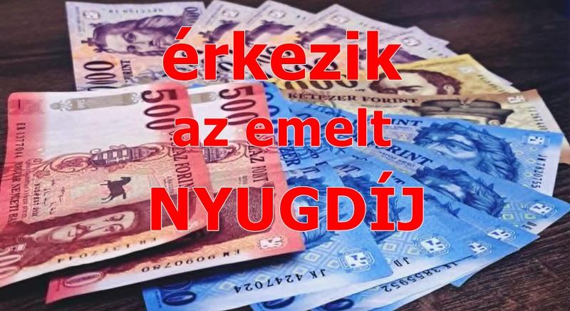 Megérkezett a nagy nap: pénteken érkezik az emelt nyugdíj a bankszámlákra