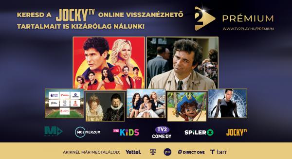 2025-től már a Jocky TV is a TV2 Play Prémium kínálatában