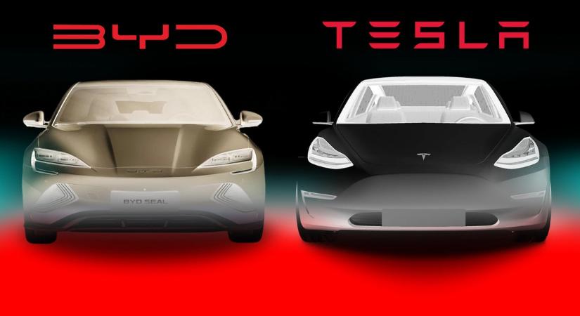 Tesla kontra BYD: már eldőlt, hogy a kínai óriáscég lesz a világ legnagyobb elektromos járműgyártója?