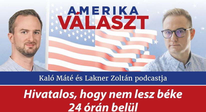 Amerika választ 19. – Hivatalos, hogy nem lesz béke 24 órán belül