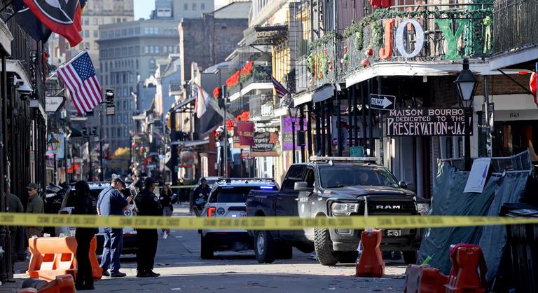 A rendőrség videófelvételt hozott nyilvánosságra a New Orleans-i terrortámadásról