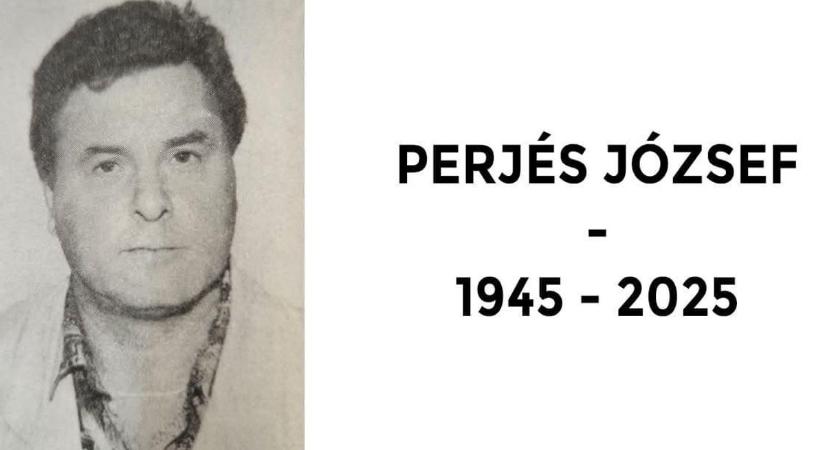 Elhunyt Perjés József