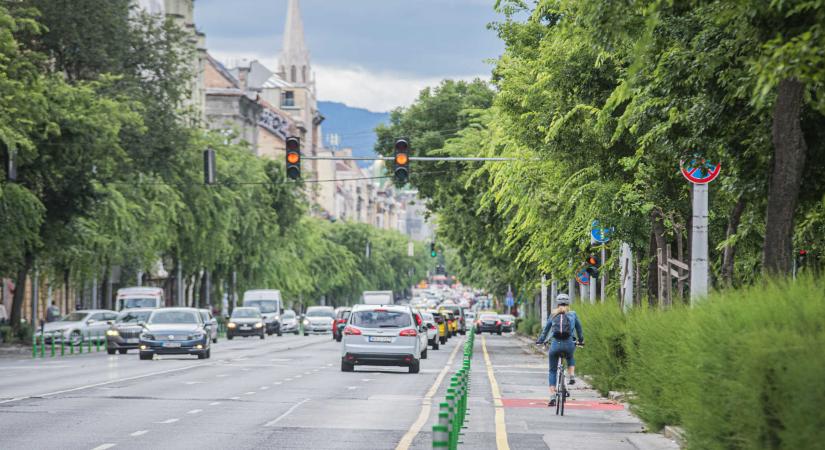 Továbbfejlesztik a budapesti kerékpársávokat