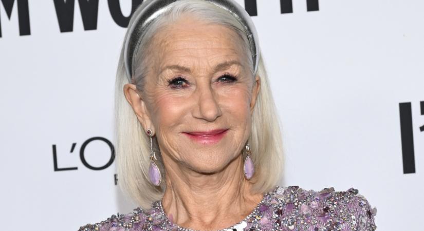 Mi a titka? A 79 éves Helen Mirren így ápolja arcbőrét: megfizethető tippjei vannak