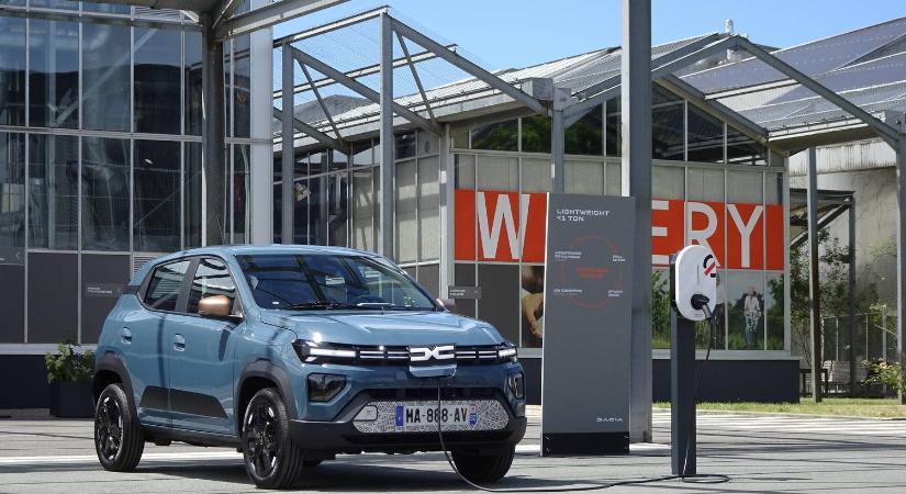 Elkezdődött a villanyautók akcióztatása, a Dacia Spring van az elsők között