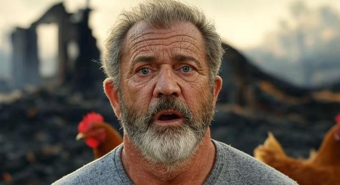 Közel 12 ezer otthon égett le Los Angelesben, igazi csoda, hogy Mel Gibson csirkéi túlélték a katasztrófát!