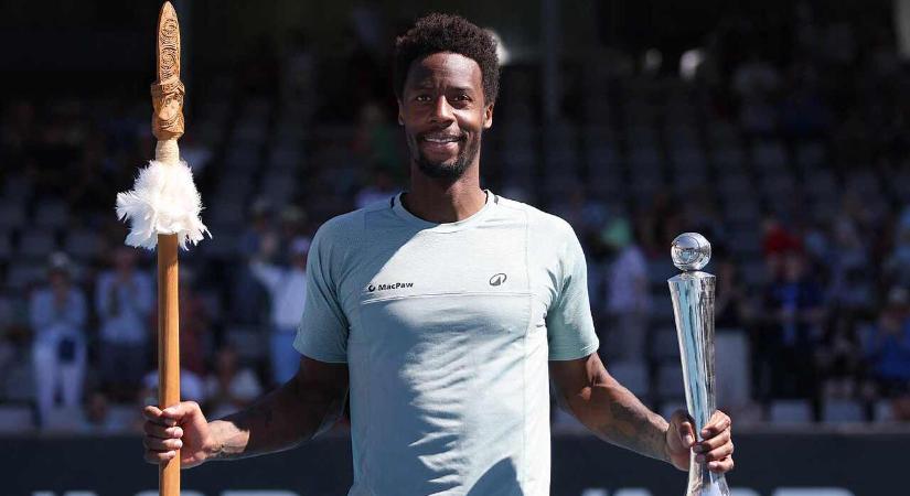 Monfils történelmet írt az auckland-i tornagyőzelmével