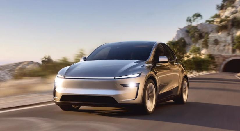 Így fog kinézni az új Tesla Model Y