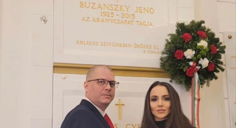 Buzánszky Jenőre emlékeztek a Szent István Bazilikában