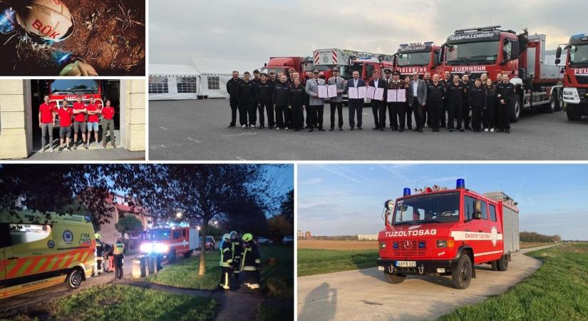 Júliusban vonultak először a büki önkéntes tűzoltók