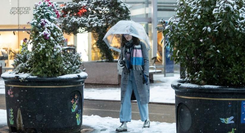 Orvosmeteo: hózáporok érkeznek vasárnap