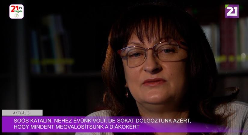 Aktuális (2025.01.12) Soós Katalin: nehéz évünk volt, de sokat dolgoztunk azért, hogy mindent megvalósítsunk a diákokért (videó)