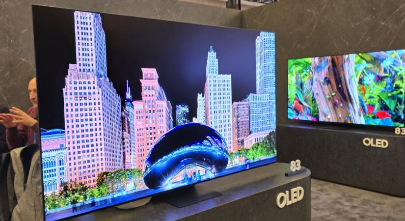 Agydurrantóan jó élőben a Samsung idei csúcs OLED tévéje