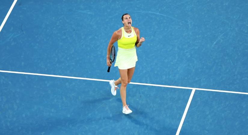 A világelső táncra perdült, egy libanoni játékos történelmet írt az Australian Openen