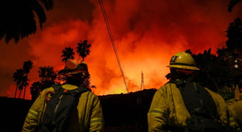 Los Angeles – A tűzvész olimpiai létesítményeket is fenyeget