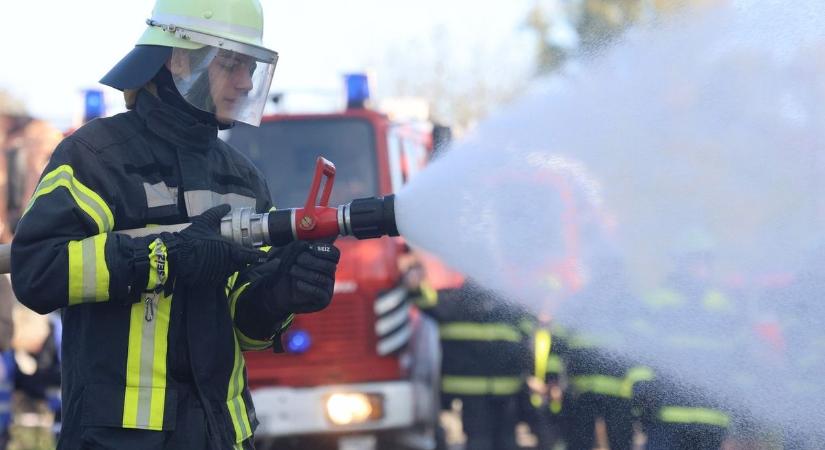 Pincében csaptak fel a lángok Mályiban