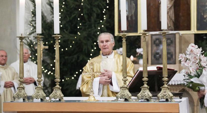 Brenner József nagyprépostnak áldást küldött a pápa, 90. születésnapján köszöntötték - fotók, videó