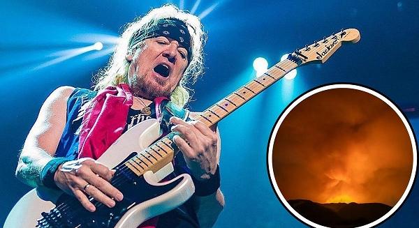 Elvesztette otthonát a tűzvész miatt Adrian Smith, az Iron Maiden gitárosa