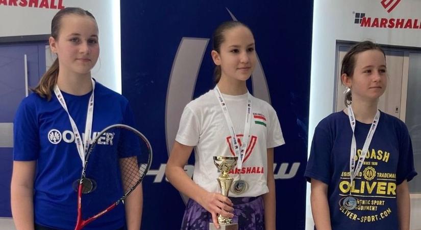 Egri Squash SE: Vida Benjamin és Kun Krisztina hazai környezetben remekelt