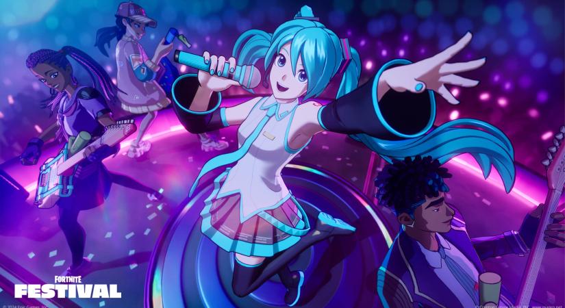 Hatsune Mikuval és egy nagyon hasznos extrával támad a Fortnite Festival hamarosan induló új szezonja