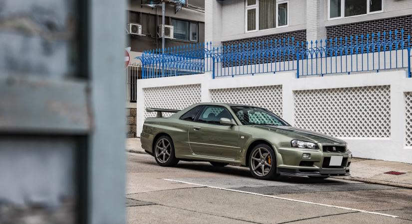 Csodálatos japán kincs ez a Nissan Skyline GT-R