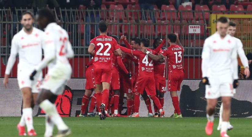 Serie A: a sereghajtó Monza otthonában szenvedett vereséget a Fiorentina – videóval