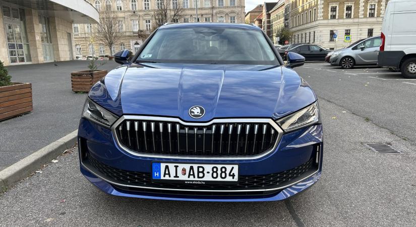 Minden egyben ami kell. Škoda Superb Combi 2.0 TDI DSG teszt.