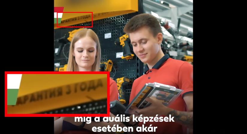 Gyorsan korrigálták az orosz bakit a kormány Facebook-videójában