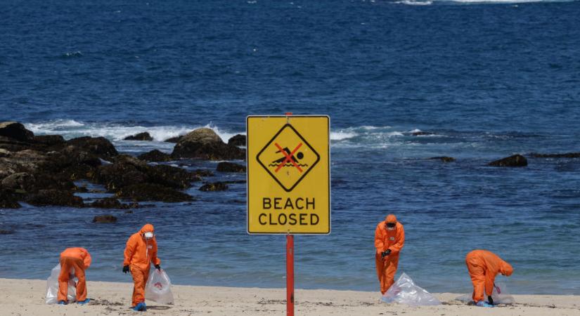 Rajtélyes hulladékok miatt le kellett zárni Sydney több népszerű strandját