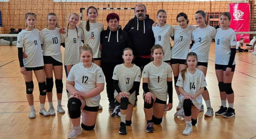 Kettőből kettő, nem hibázott az U13-as röplabda csapat