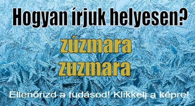 Napi helyesírás feladat: Tudod hogyan írjuk helyesen?