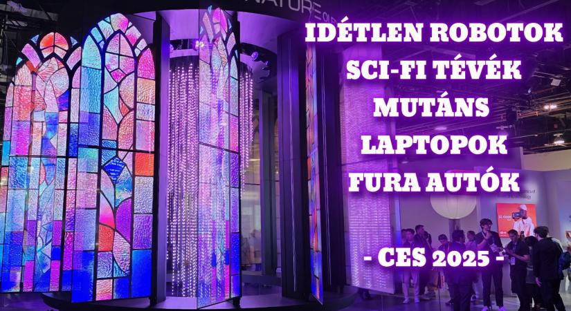 Sci-fi tévék, őrült robotok, mutáns laptopok és fura konyhai cuccok – Best of CES 2025