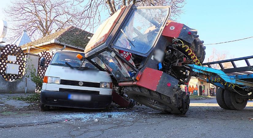 Kisteherautóba hajtott a traktor, vérrög a volt szegedi kézilabdázó agyában