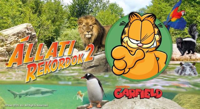 Állati rekordokkal tért vissza Garfield a SPAR-ba!