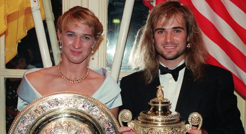 Egykor csupán bájos leányka volt Steffi Graf teniszező, de jóképű férje, Andre Agassi oldalán gyönyörű nővé változott. Azt nézd, 55 évesen micsoda nő lett!