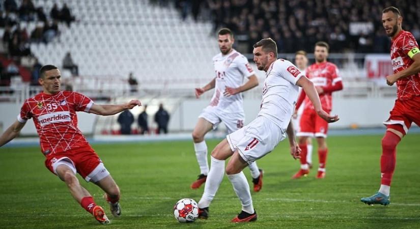 Újpest: A Dinamo és a Hajduk kezéről csaphatják le az élete formájában játszó csatárt - sajtóhír