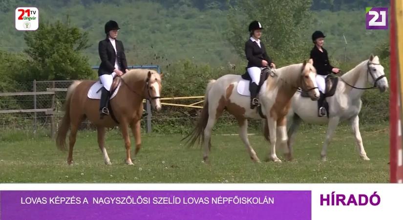 Lovas képzés a Nagyszőlősi Szelíd Lovas Népfőiskolán (videó)