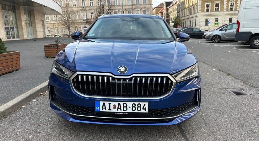 Minden egyben ami kell. Škoda Superb Combi 2.0 TDI DSG teszt.