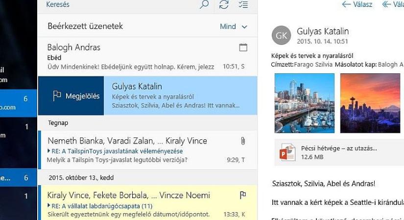 Elrontotta a levélküldést és -fogadást a Windows-okban a Microsoft - de most direkt