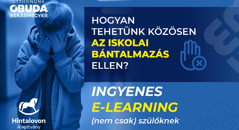 Ingyenes e-learning anyag készült az iskolai bántalmazásról