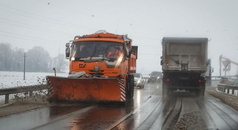 Jött a hó, és győzött...