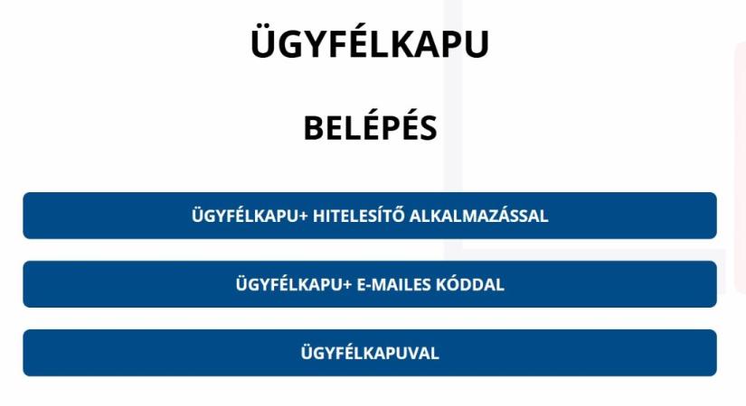 Ügyfélkapu: így használható e-mailes hitelesítéssel