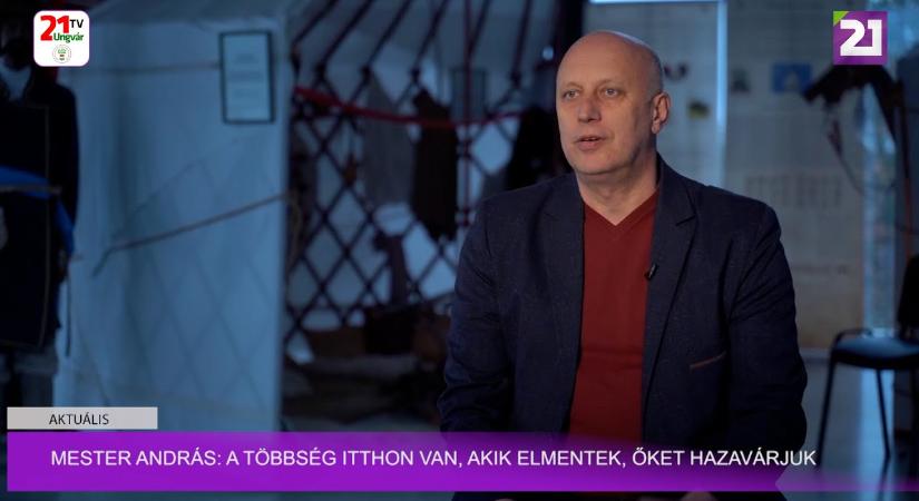 Aktuális (2025.01.15) - Mester András: a többség itthon van, akik elmentek, őket hazavárjuk (videó)