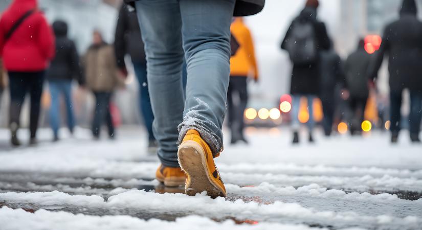 Akár a duplájára is nőhet a betegszám a traumatológián a csúszós utak miatt