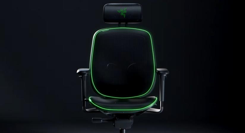 Hűteni és fűteni is tudja a felhasználó fenekét a Razer gamer széke, amit a CES-en mutattak be