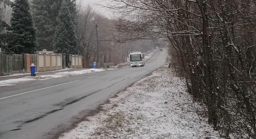 Így alakul a hóhelyzet Gyöngyös térésgében