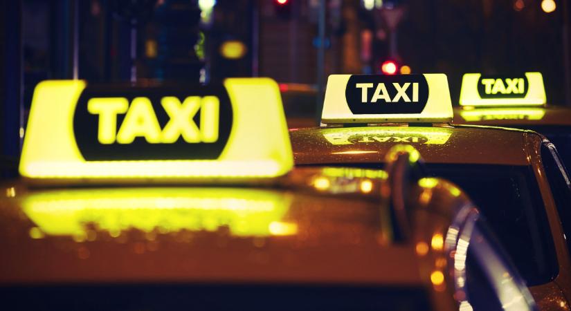 Így zajlott a taxistüntetés