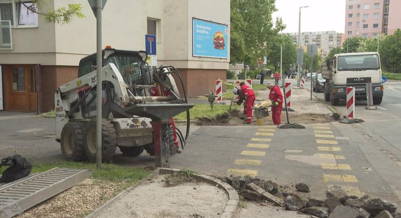 Útkezelő 2024: 4500 tonna aszfaltot dolgoztak be