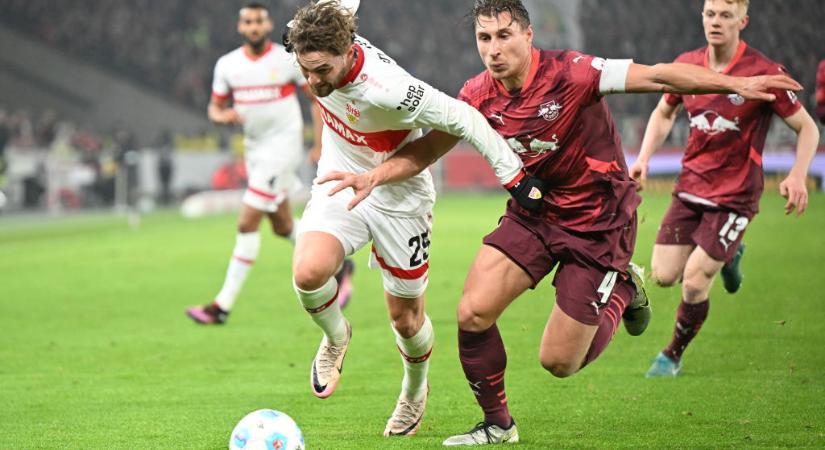 Bundesliga: hátrányból fordítva verte meg a RB Leipziget a VfB Stuttgart – videóval